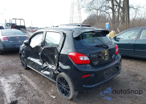 2019 Mitsubishi Mirage Le from USA, damaged, VIN ML32A5HJ0KH015072